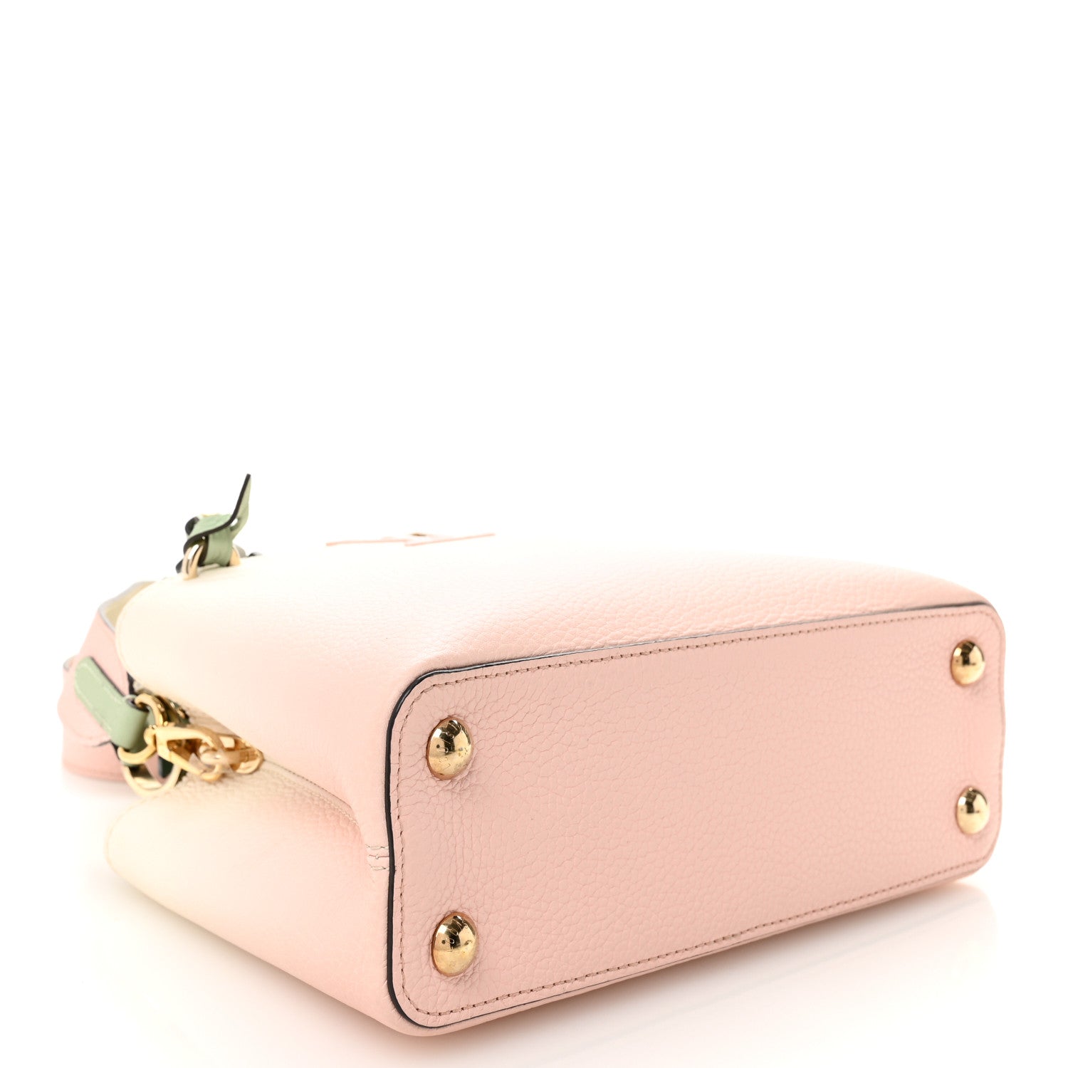 Taurillon Gradient Capucines BB Creme Rose Jade