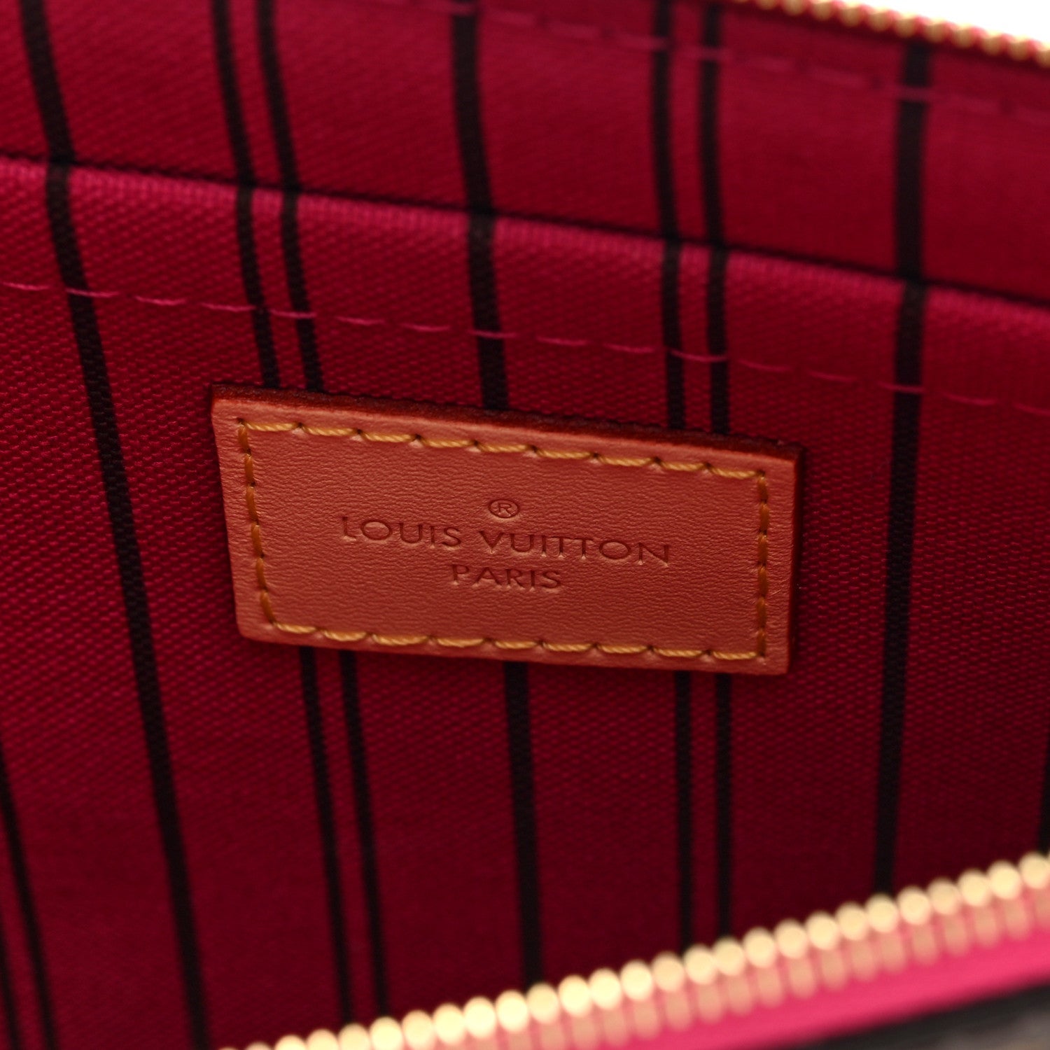 Monogram Neverfull MM GM Pochette Pivoine