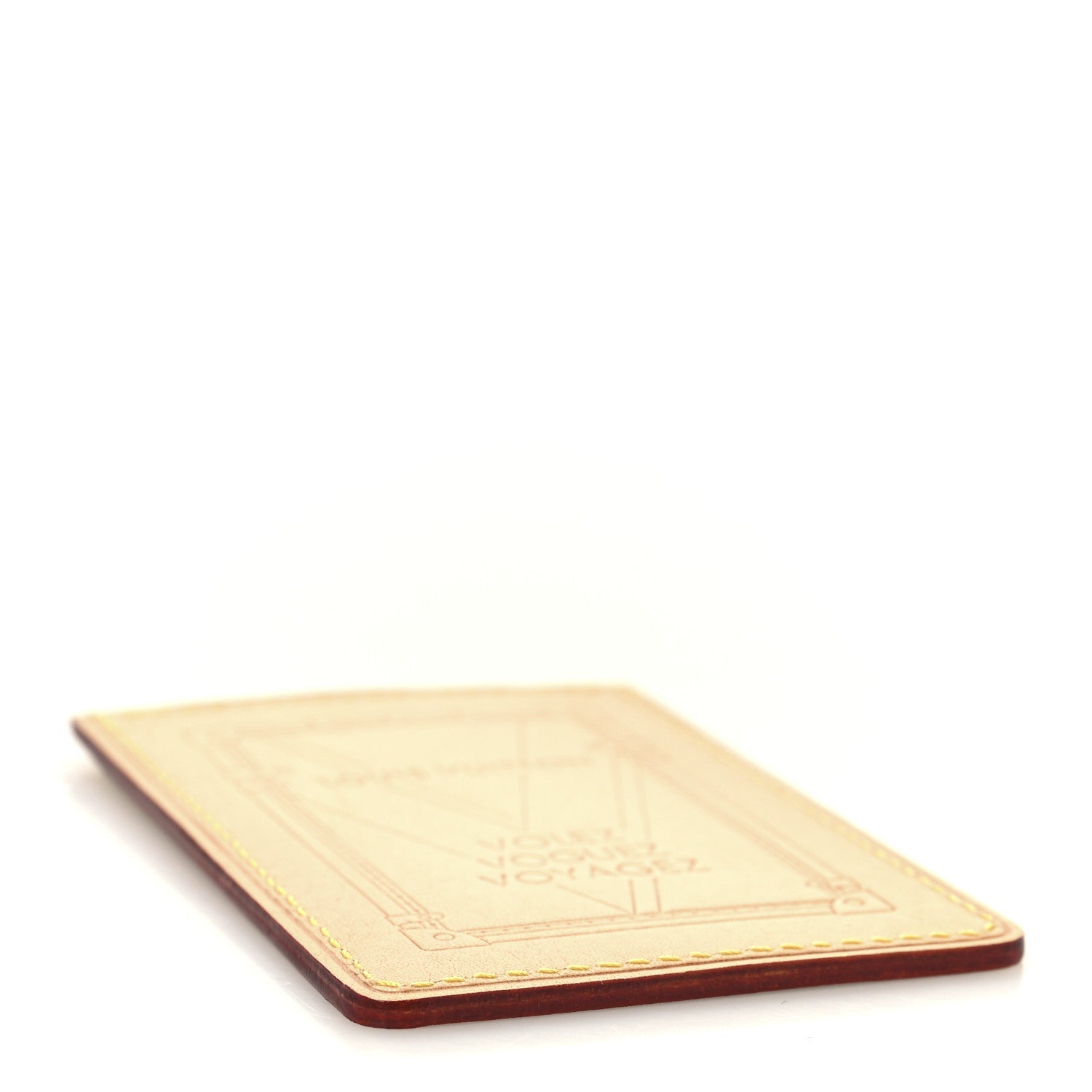 Vachetta Voyages Card Holder