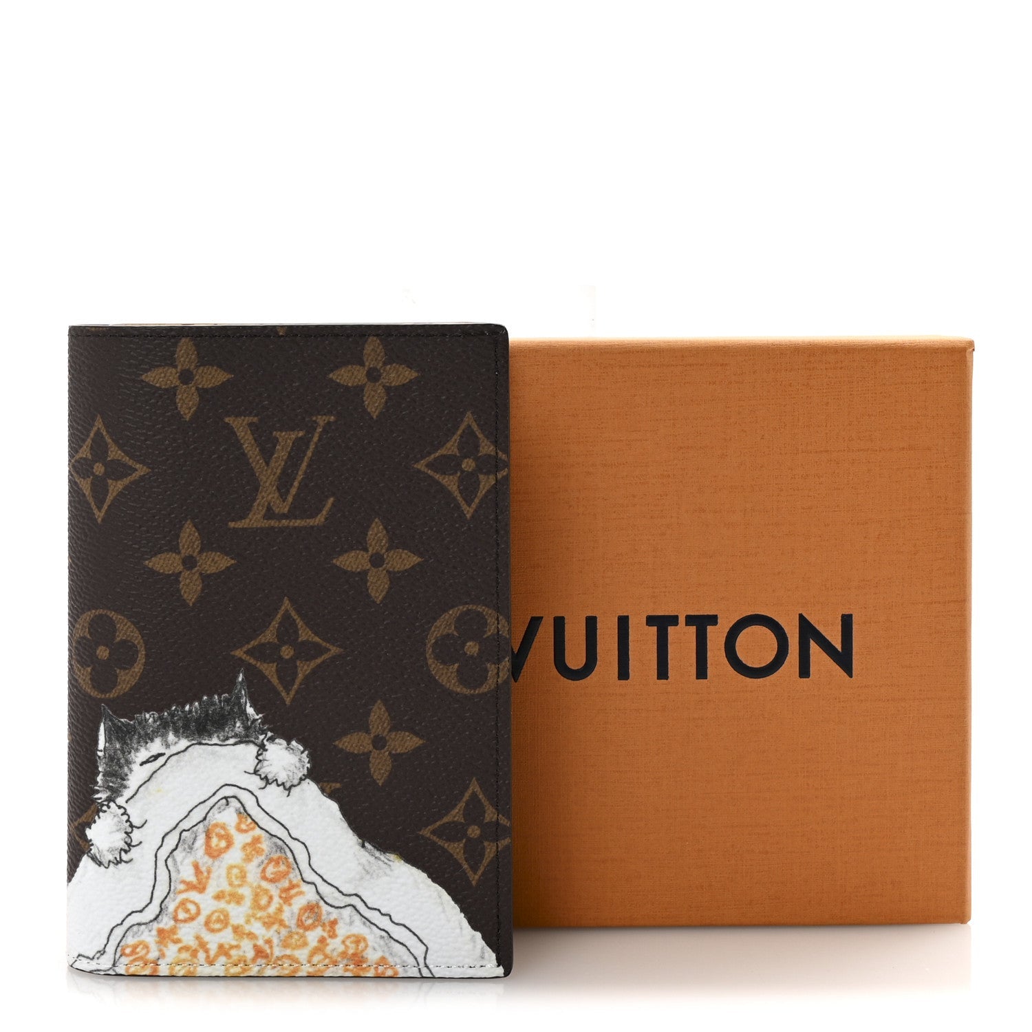 Monogram Travels With Grace Coddington Passport Cover