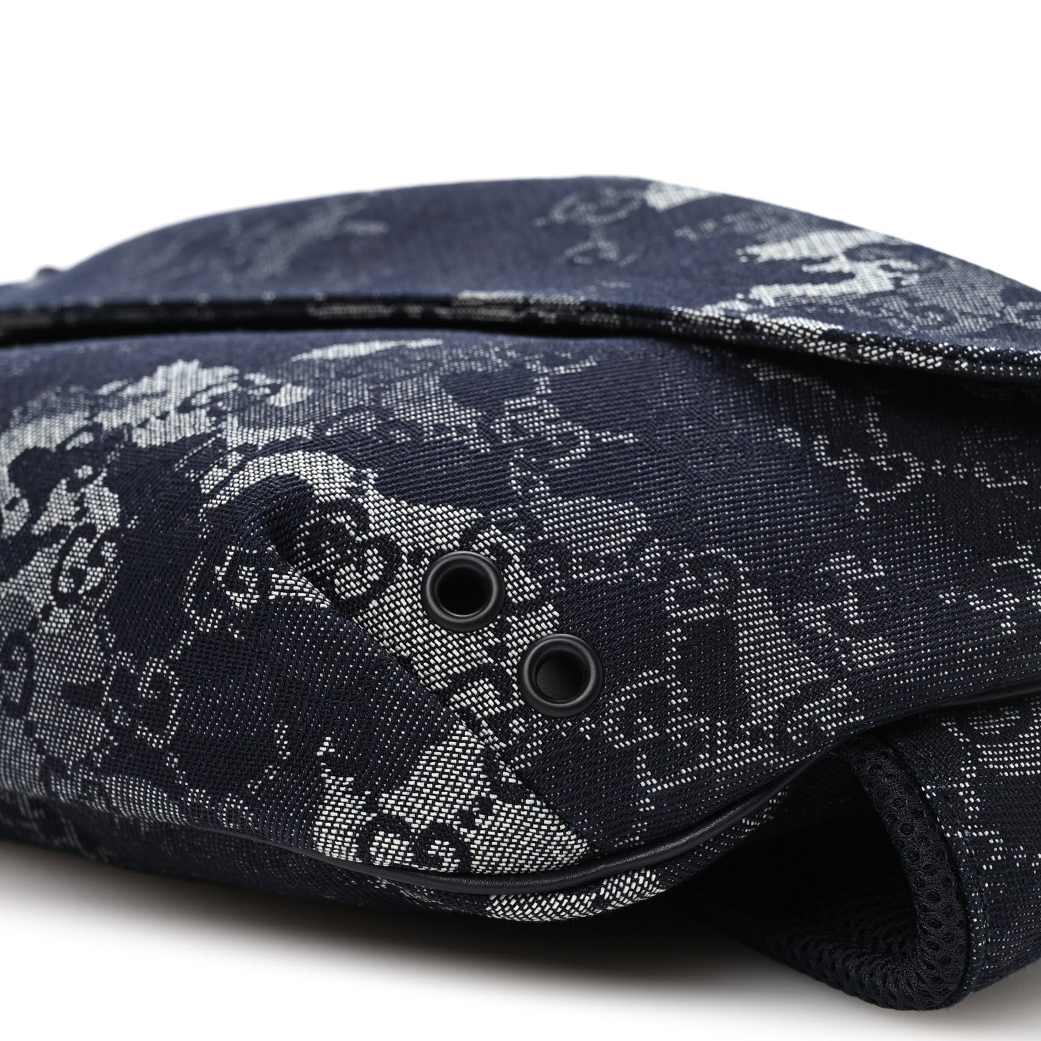 Denim GG Monogram Camouflage Belt Bag Blue