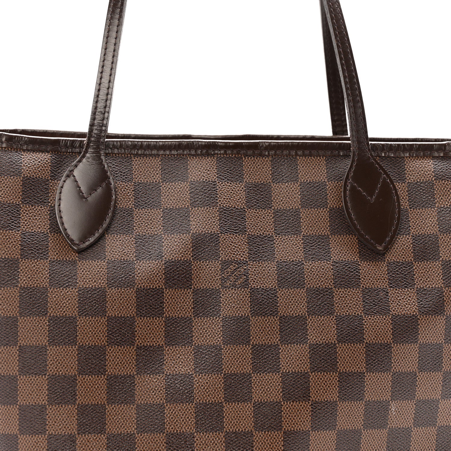 Damier Ebene Neo Neverfull MM Rose Ballerine