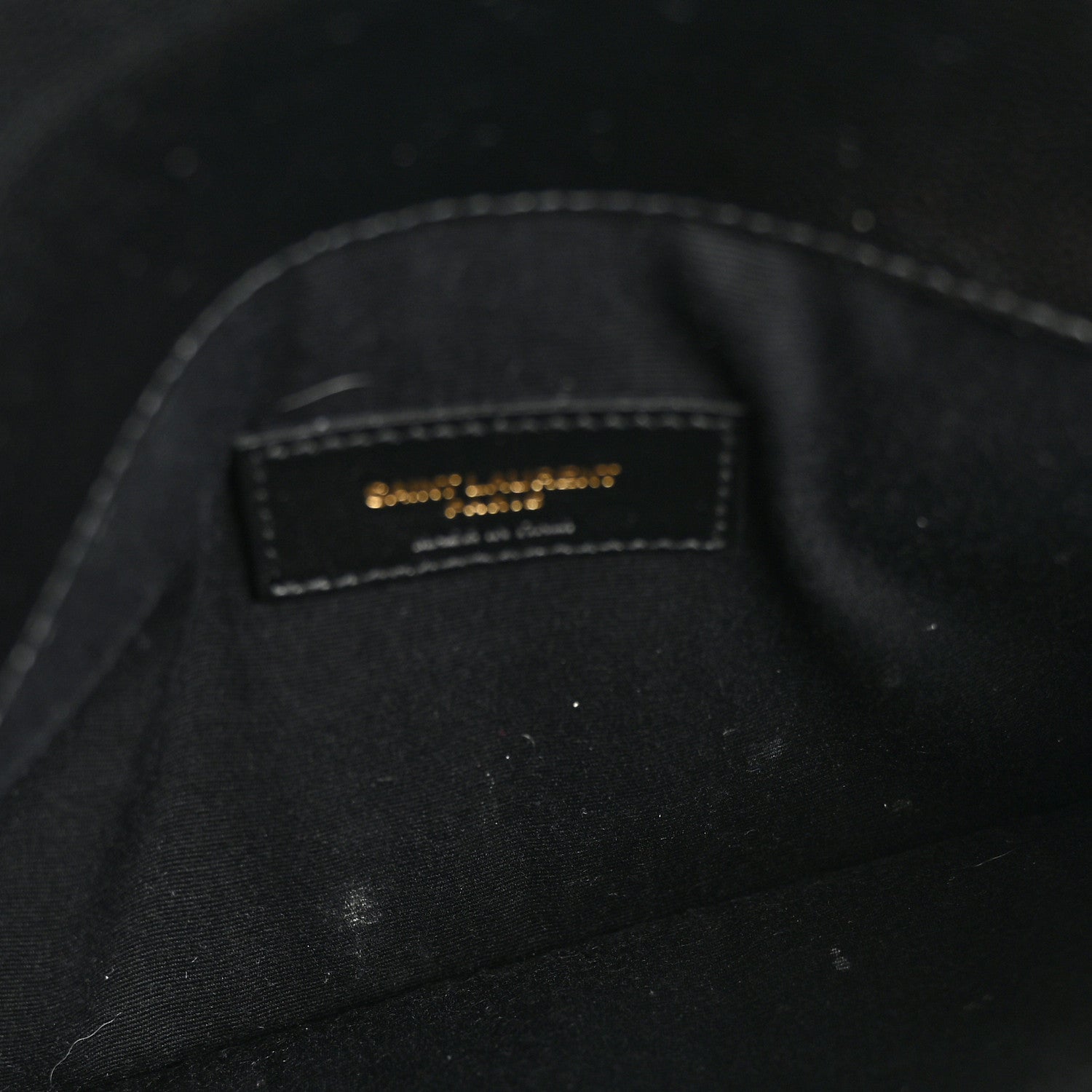 Grain De Poudre Uptown Pouch Black
