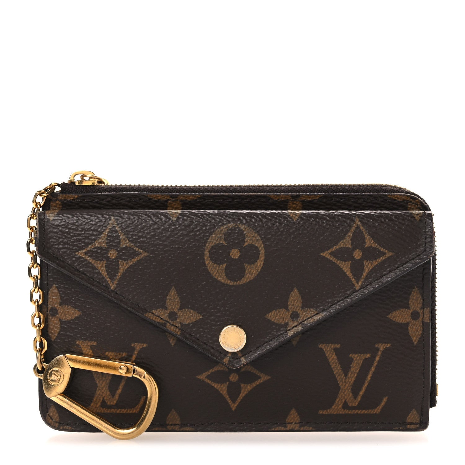 Monogram Recto Verso Card Holder Black