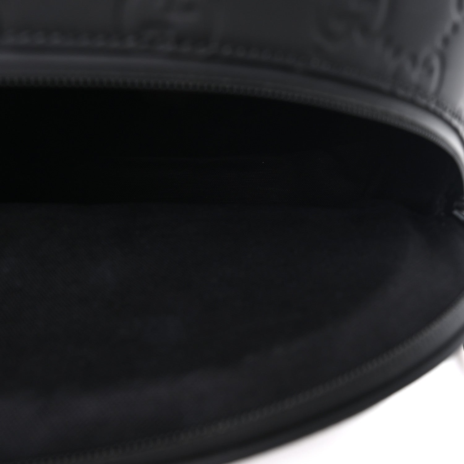 Rubber GG Backpack Black