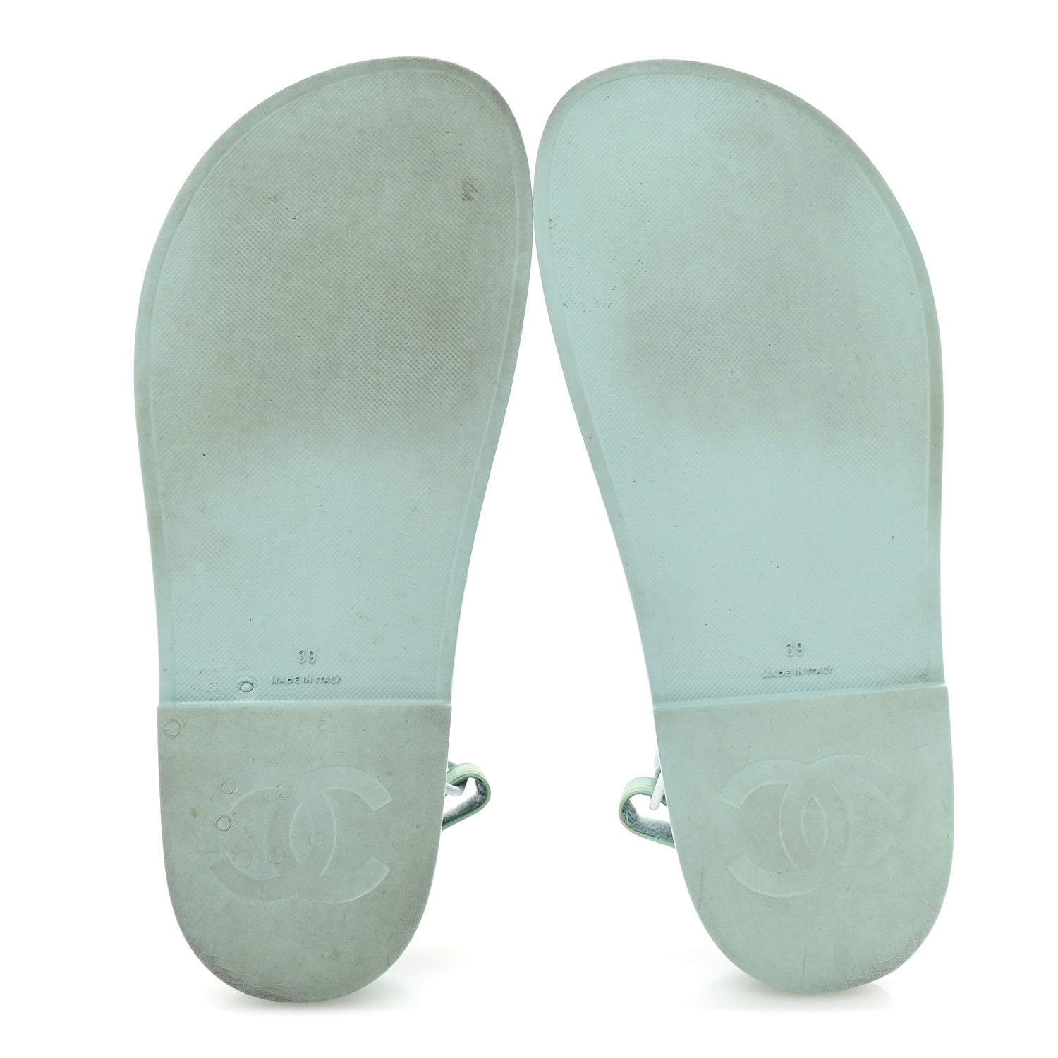 Rubber CC Dad Sandals 39 Light Blue