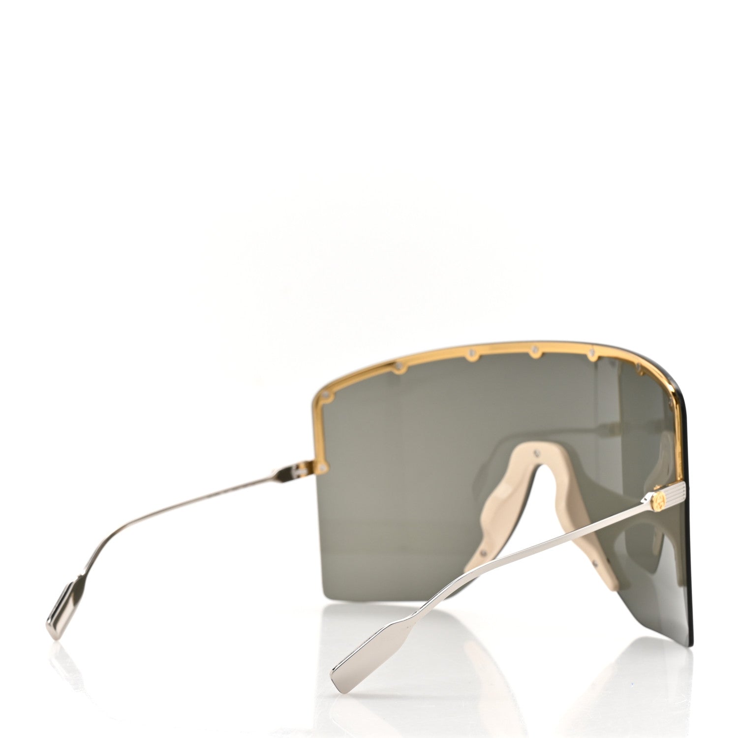 Star Studded Shield Sunglasses GG1244S Black