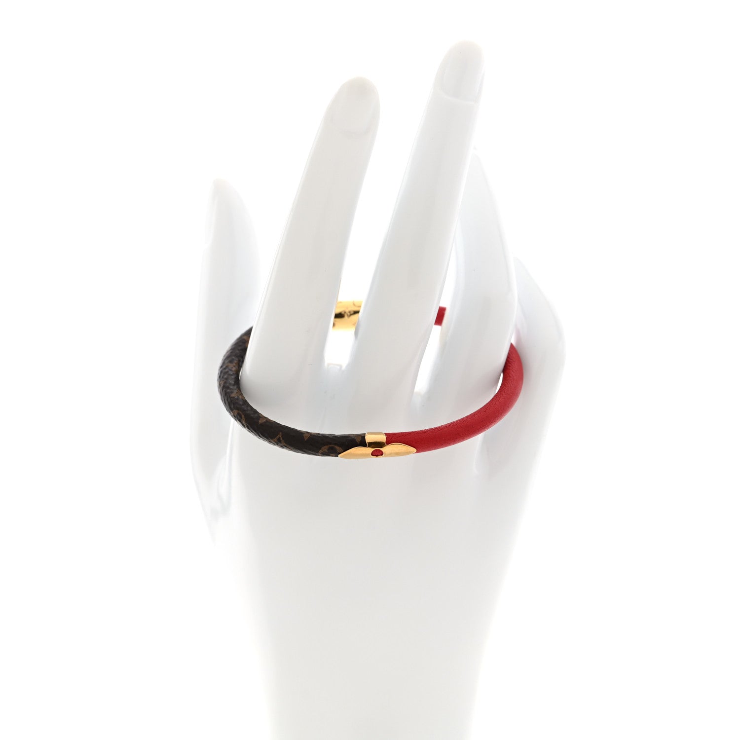 Monogram Daily Confidential Bracelet 17 Red