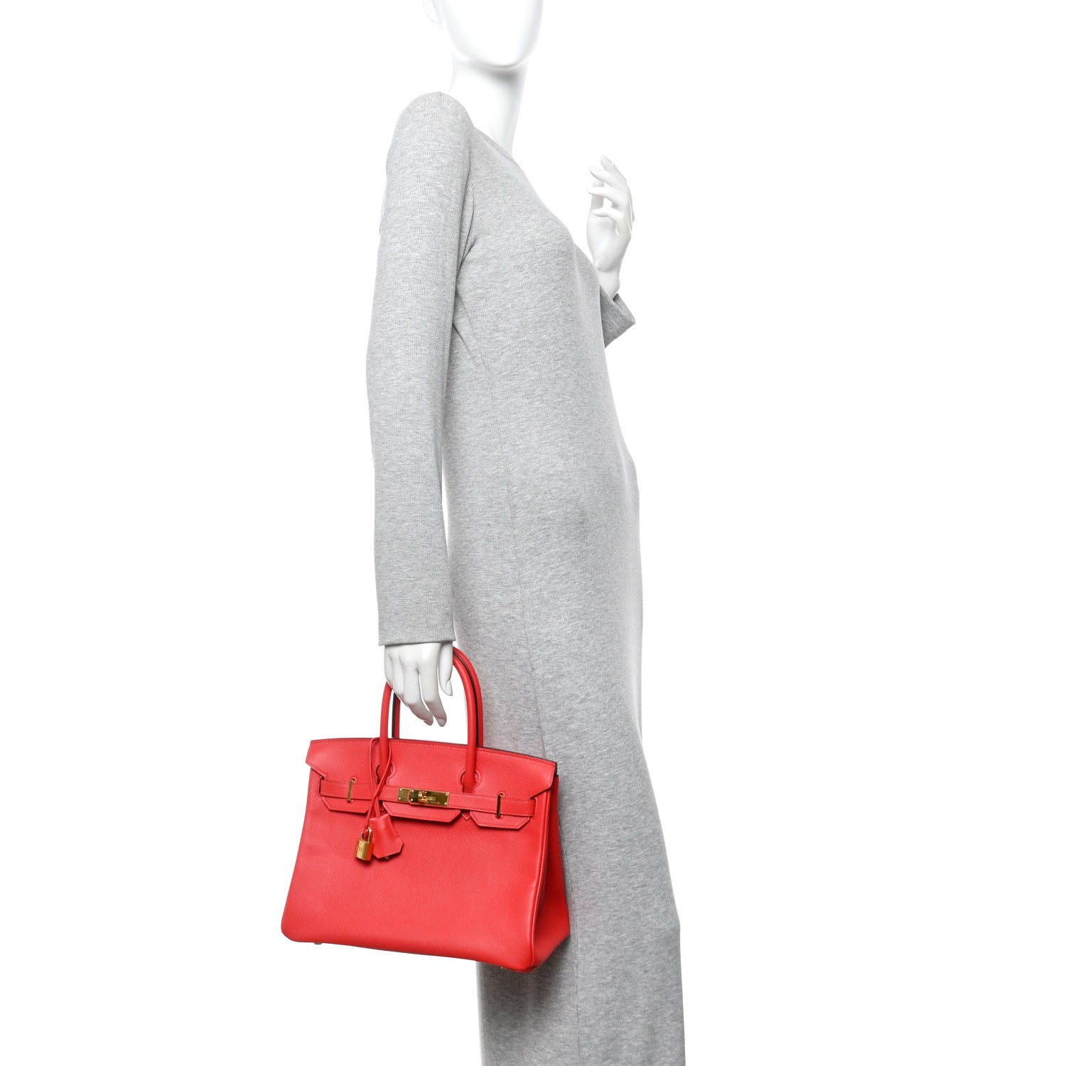 Epsom Birkin 30 Rouge Tomate