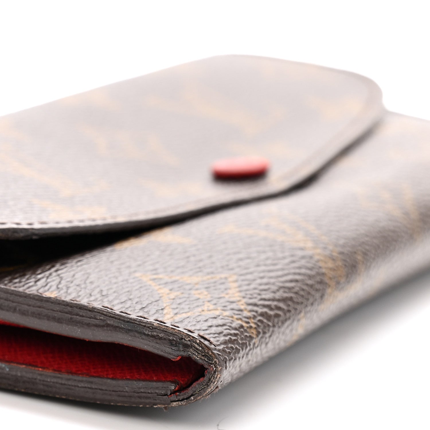 Monogram Emilie Wallet Rouge