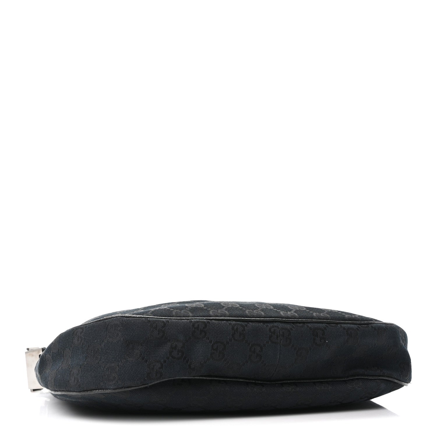 Monogram Medium Half Moon Hobo Black