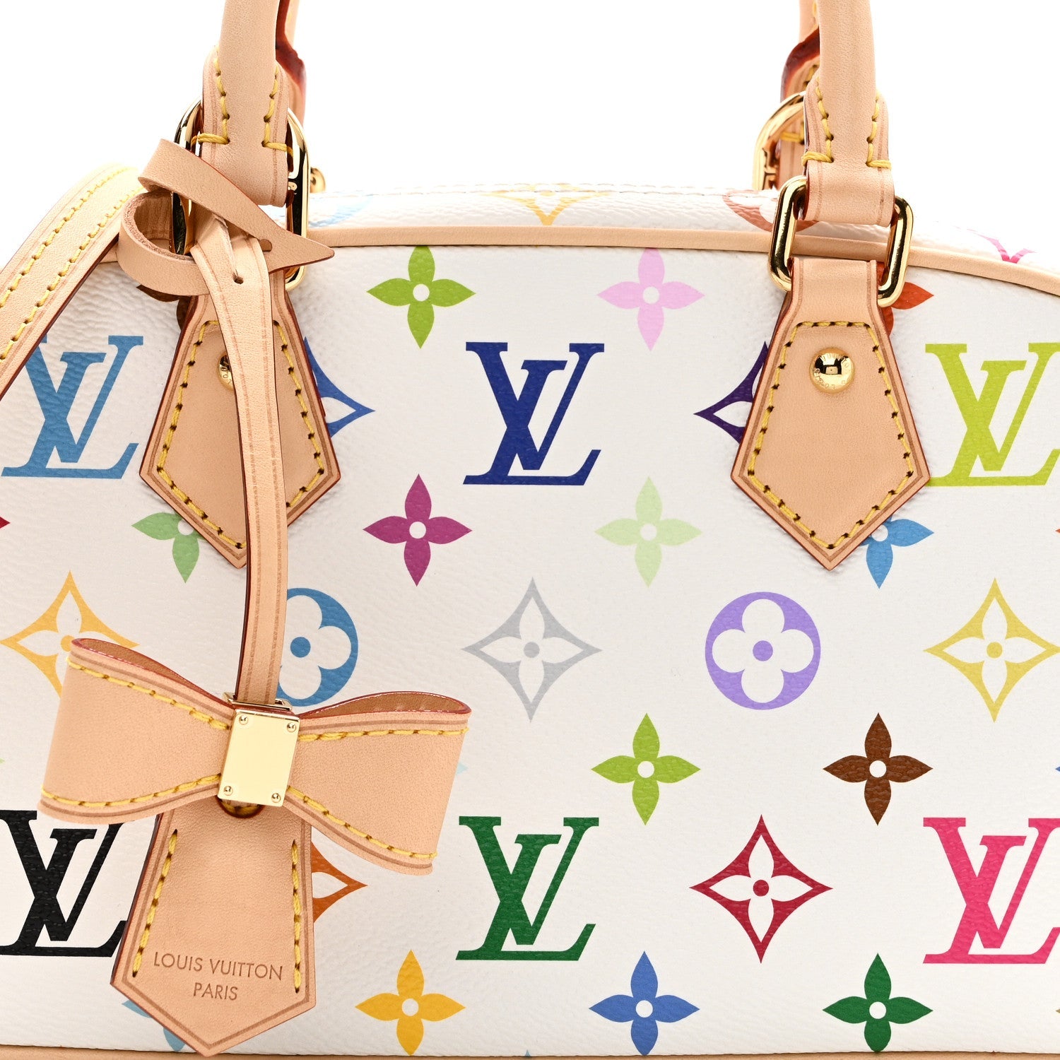 LV x TM Monogram Multicolor East West White