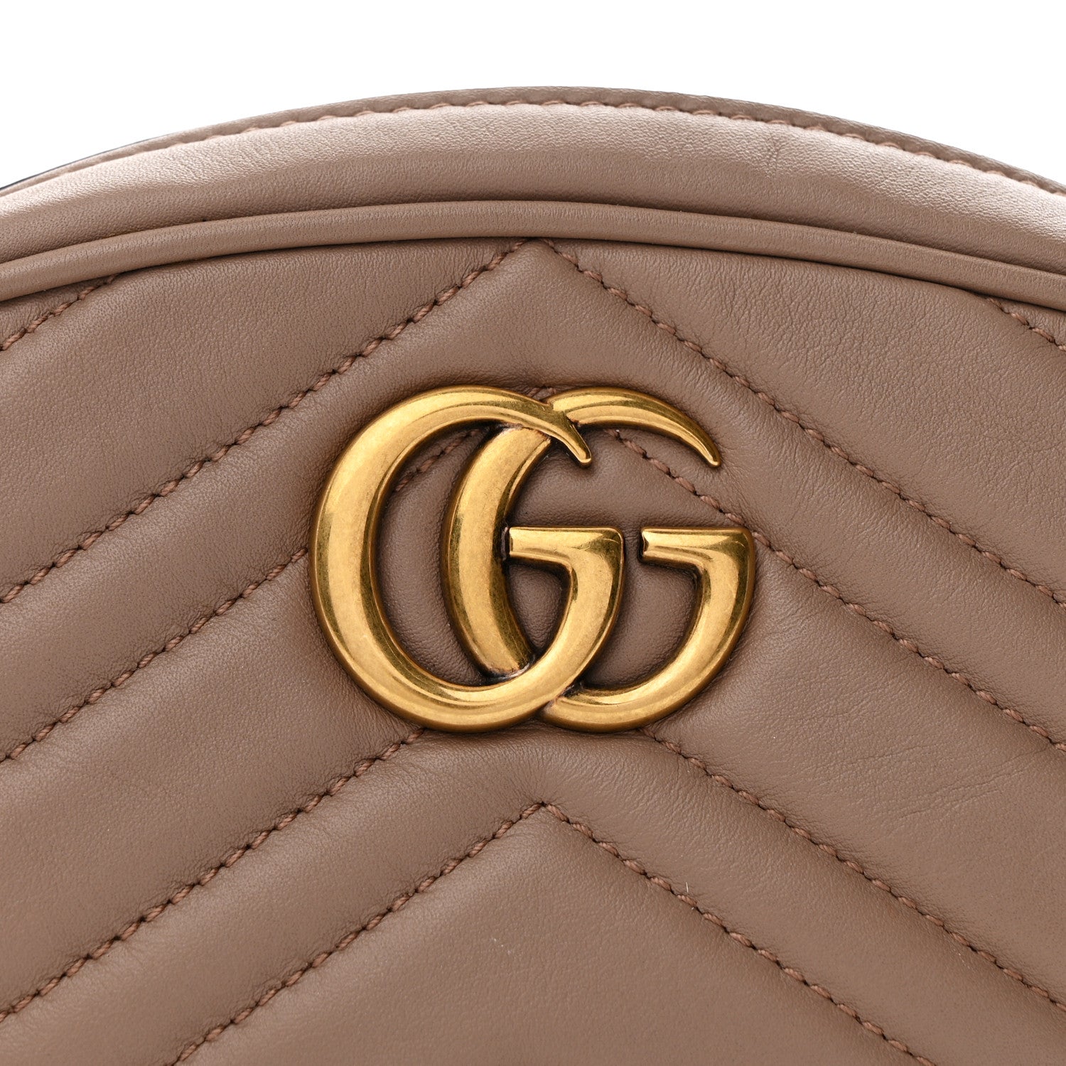 Calfskin Matelasse GG Marmont Belt Bag 75 30 Porcelain Rose
