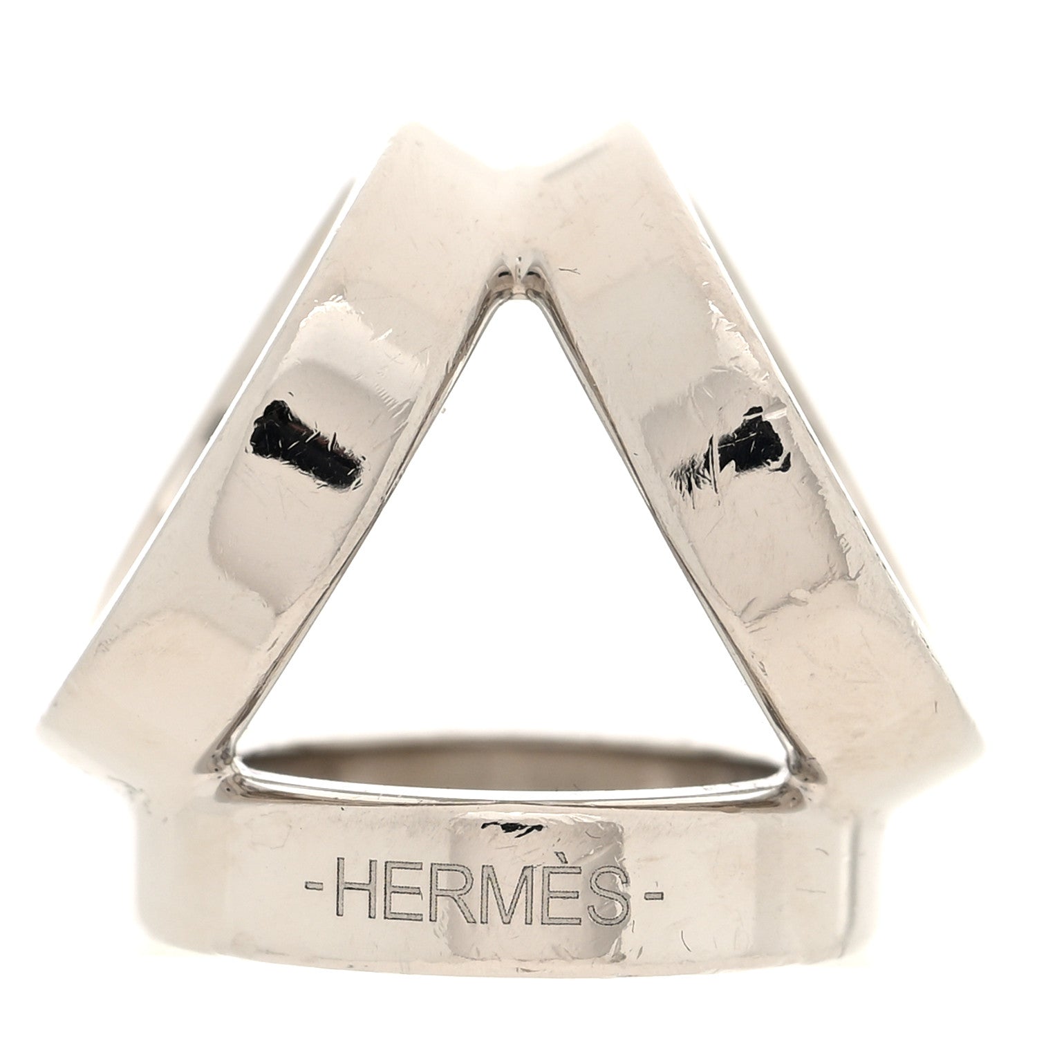 Palladium Trio Mini Scarf Ring