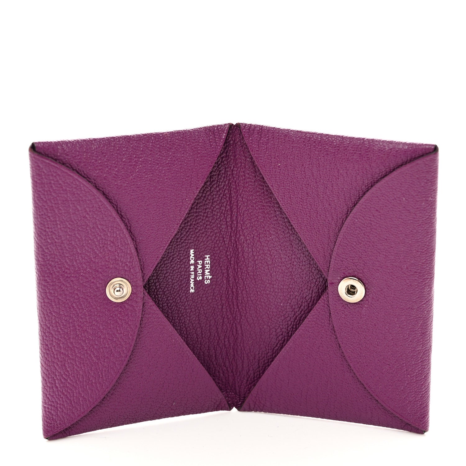 Chevre Mysore Calvi Card Case Anemone
