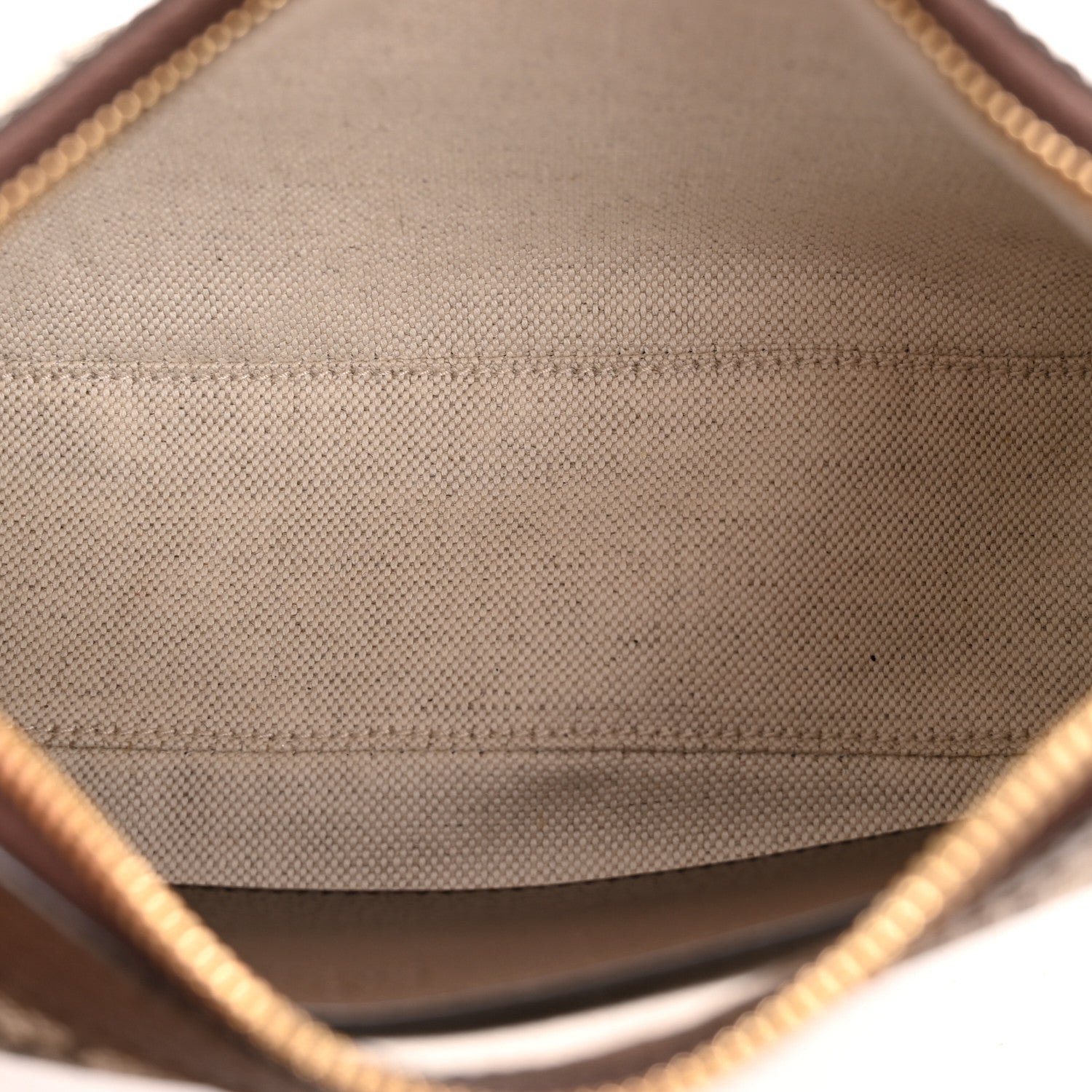 GG Supreme Monogram Textured Dollar Calfskin Small Ophidia Hobo Beige Ebony New Acero