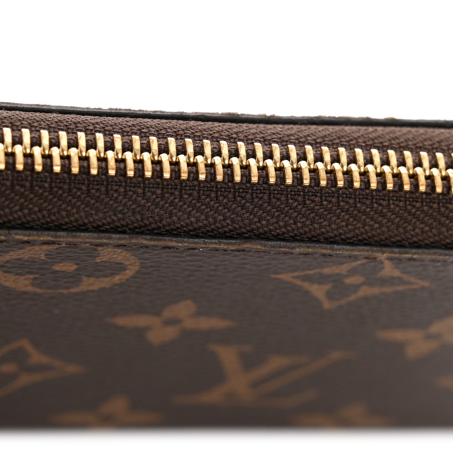 Monogram Clemence Wallet Rose Ballerine