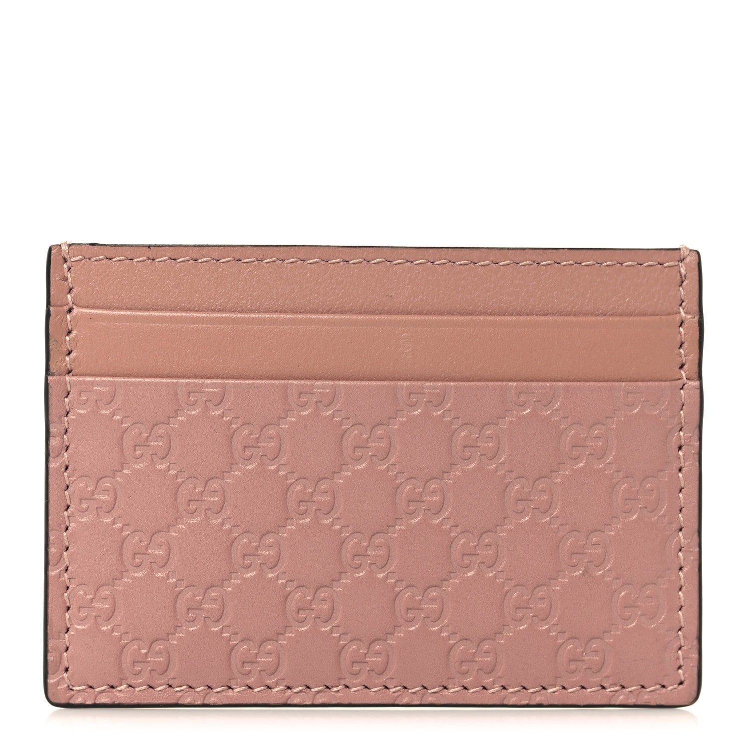 Microguccissima Card Holder Soft Pink