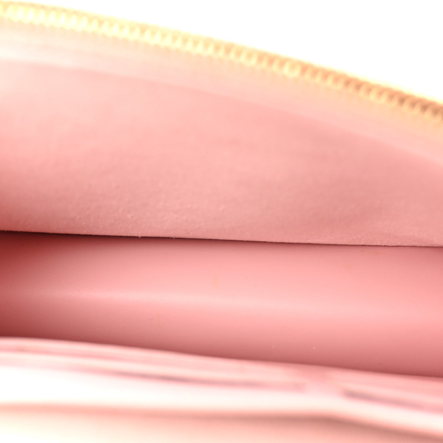 Monogram Flore Chain Wallet Rose Ballerine