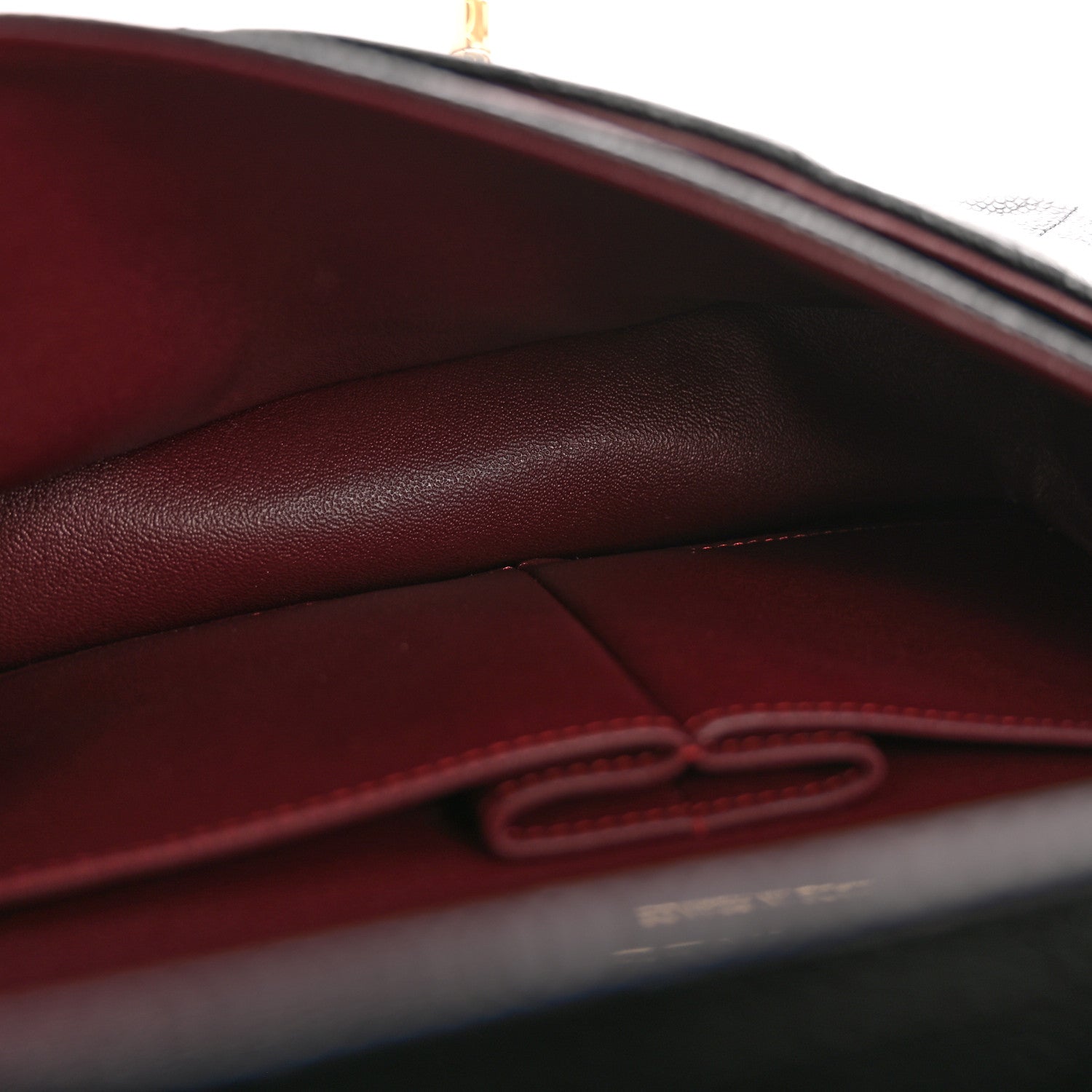 Caviar Quilted Small Double Flap Black