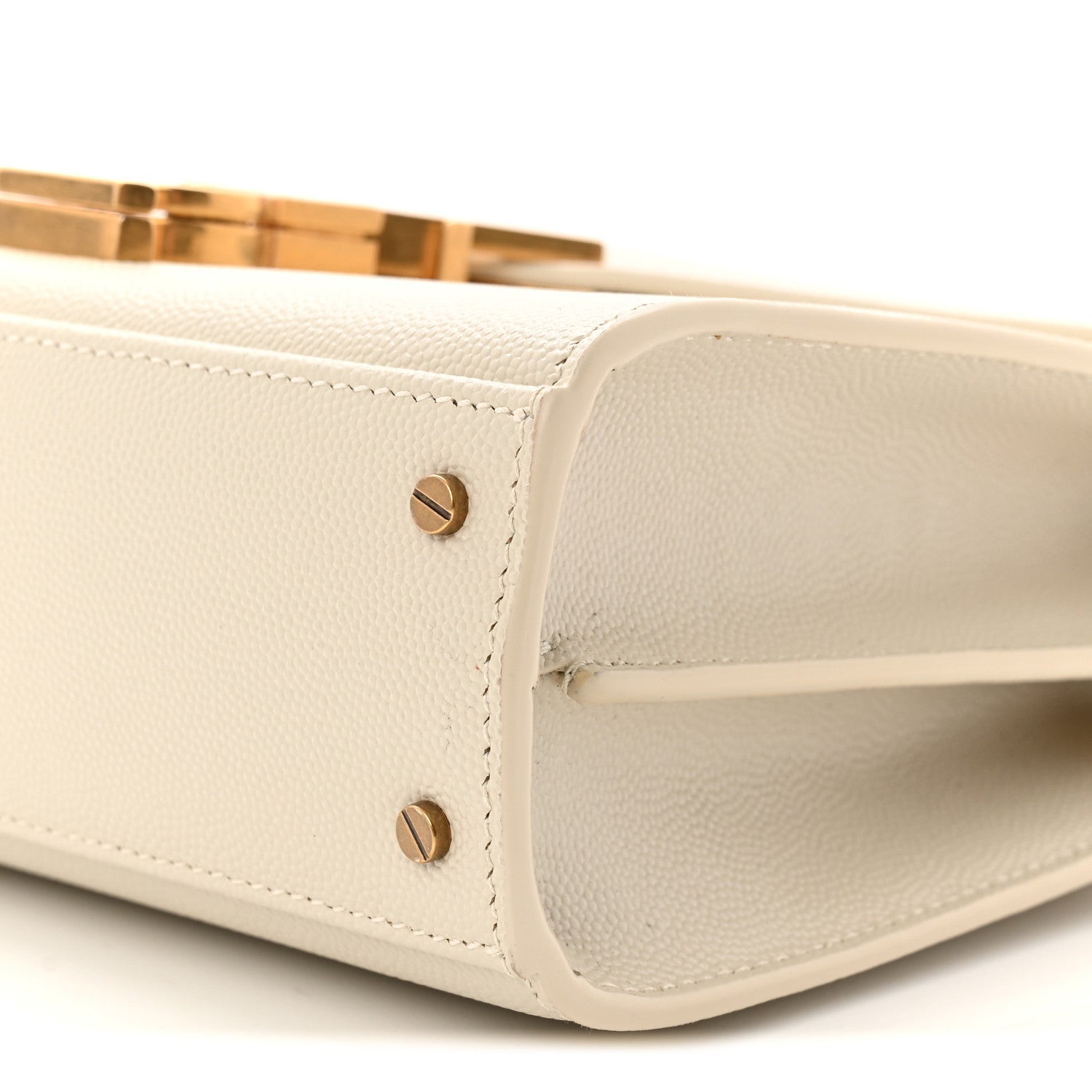 Grain de Poudre Mini Classic Monogram Cassandra Top Handle Vintage White