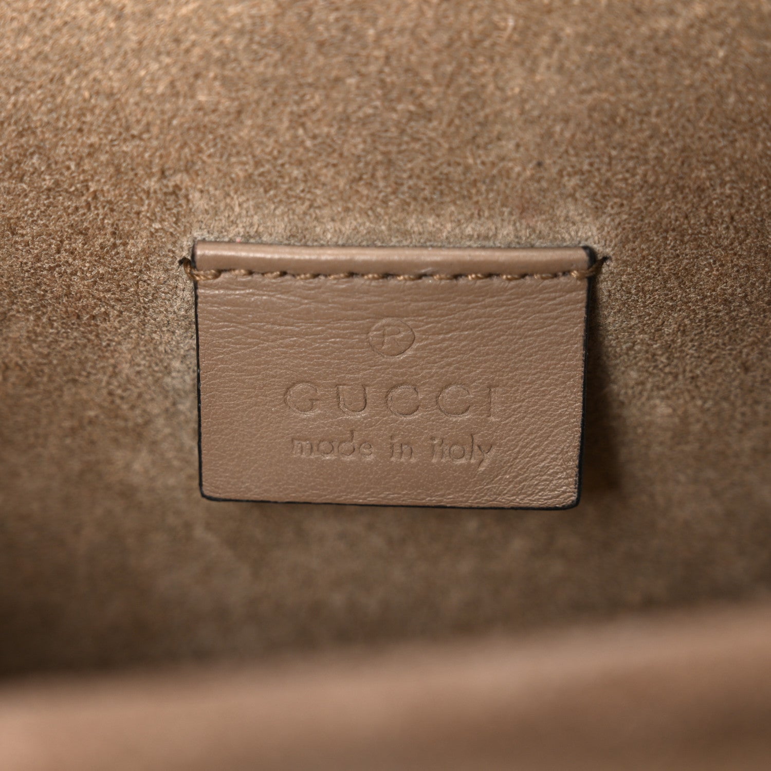 GG Supreme Monogram Mini Dionysus Shoulder Bag Taupe