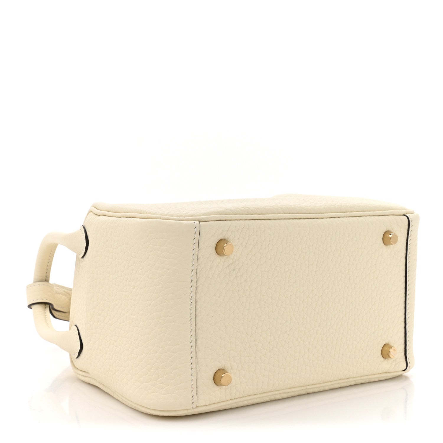 Taurillon Clemence Mini Lindy 20 So Cream