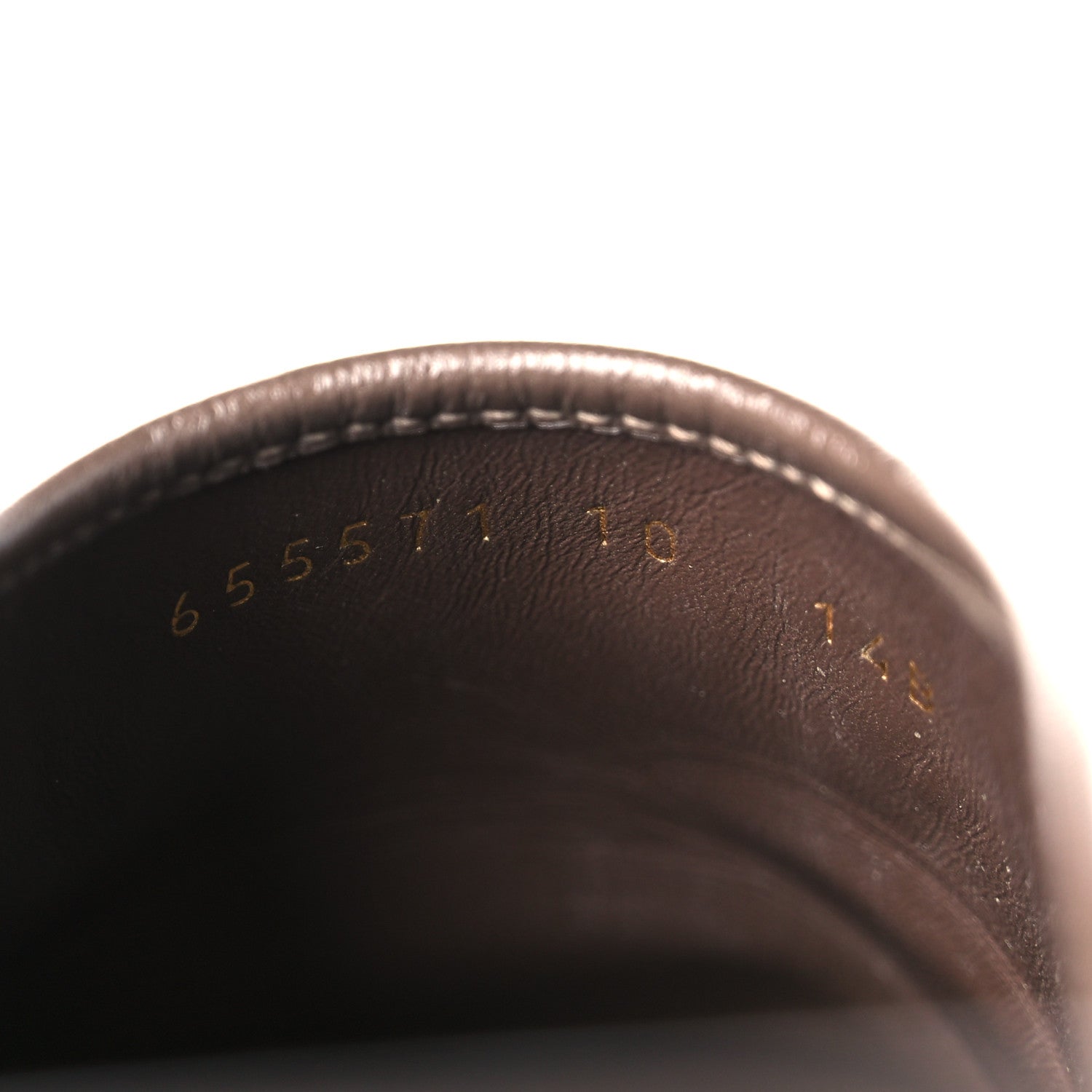 GG Supreme Monogram Miro Soft Calfskin Men's Horsebit Slippers 10 Beige Ebony New Acero