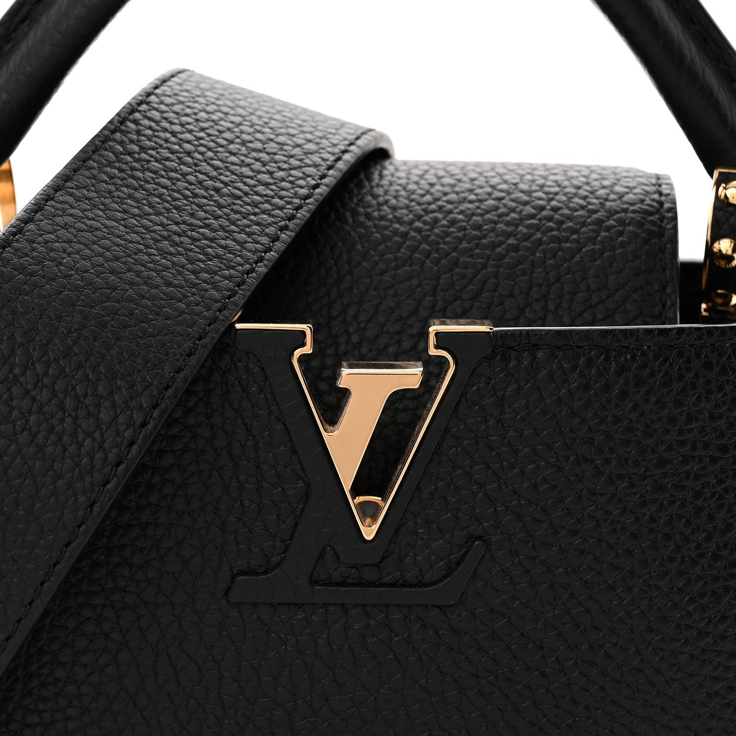 Taurillon Mini Capucines Black