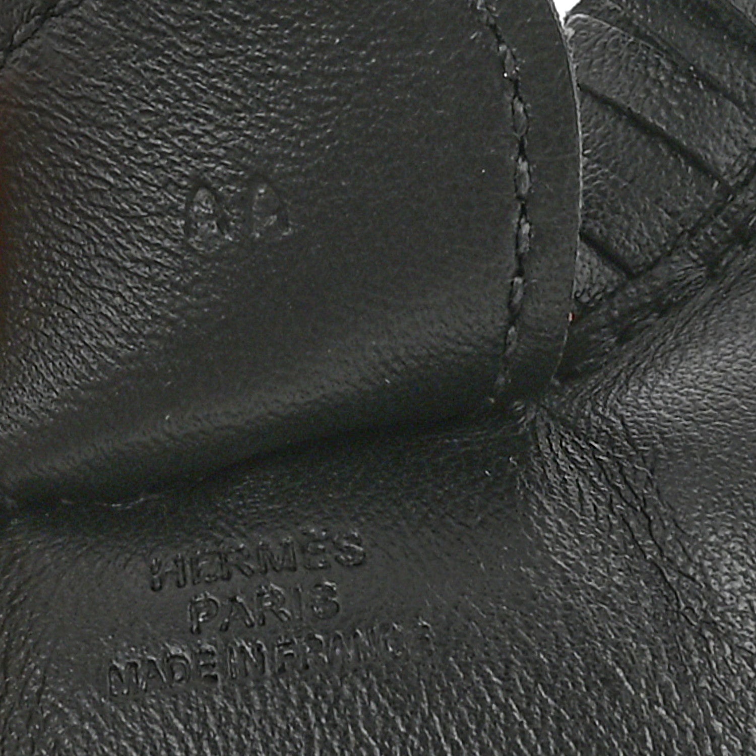 Milo Lambskin Grigri Rodeo Horse Bag Charm MM So Black