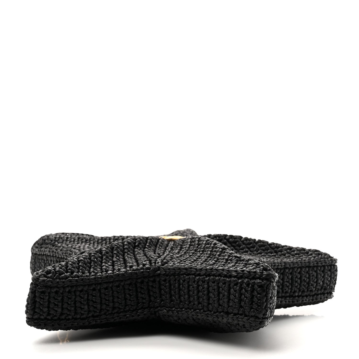 Raffia Star Coco Beach Bag Black