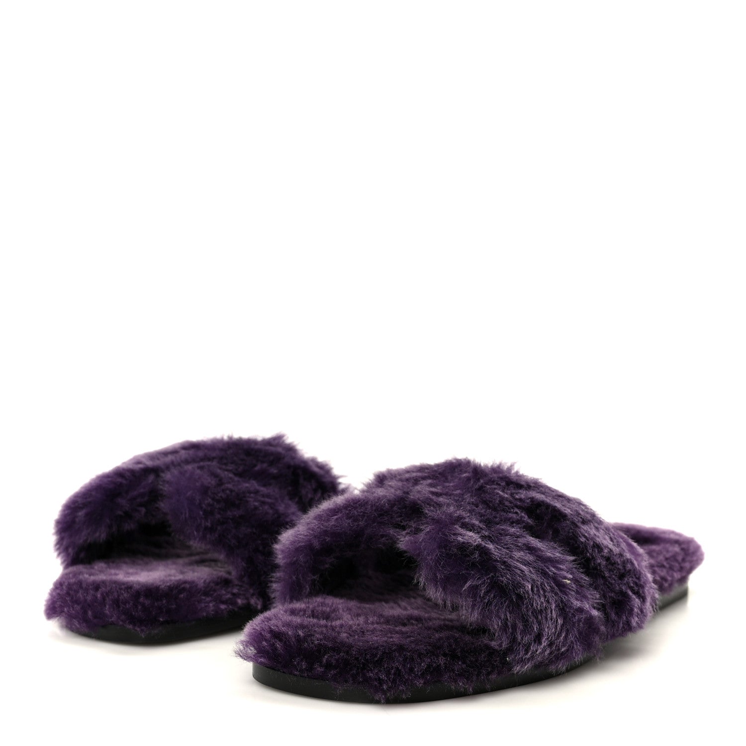 Woolskin Oran Sandals 38.5 Violet Fonce