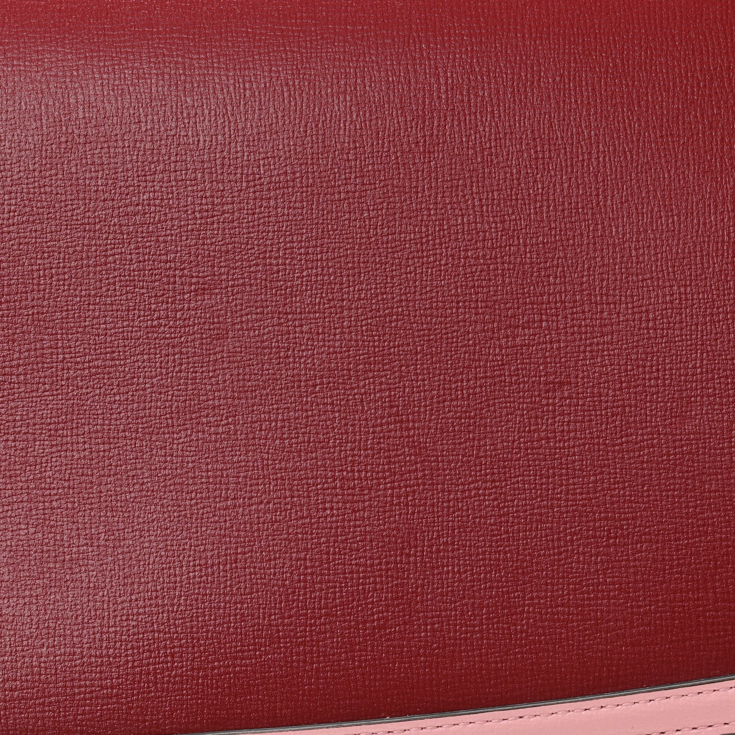 Azalea Calfskin Horsebit 1955 Shoulder Bag New Cherry Red Wild Rose