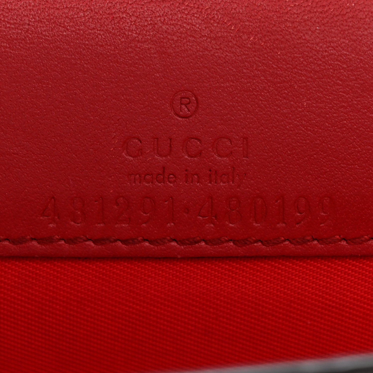GG Supreme Monogram Mini Cherry Chain Bag