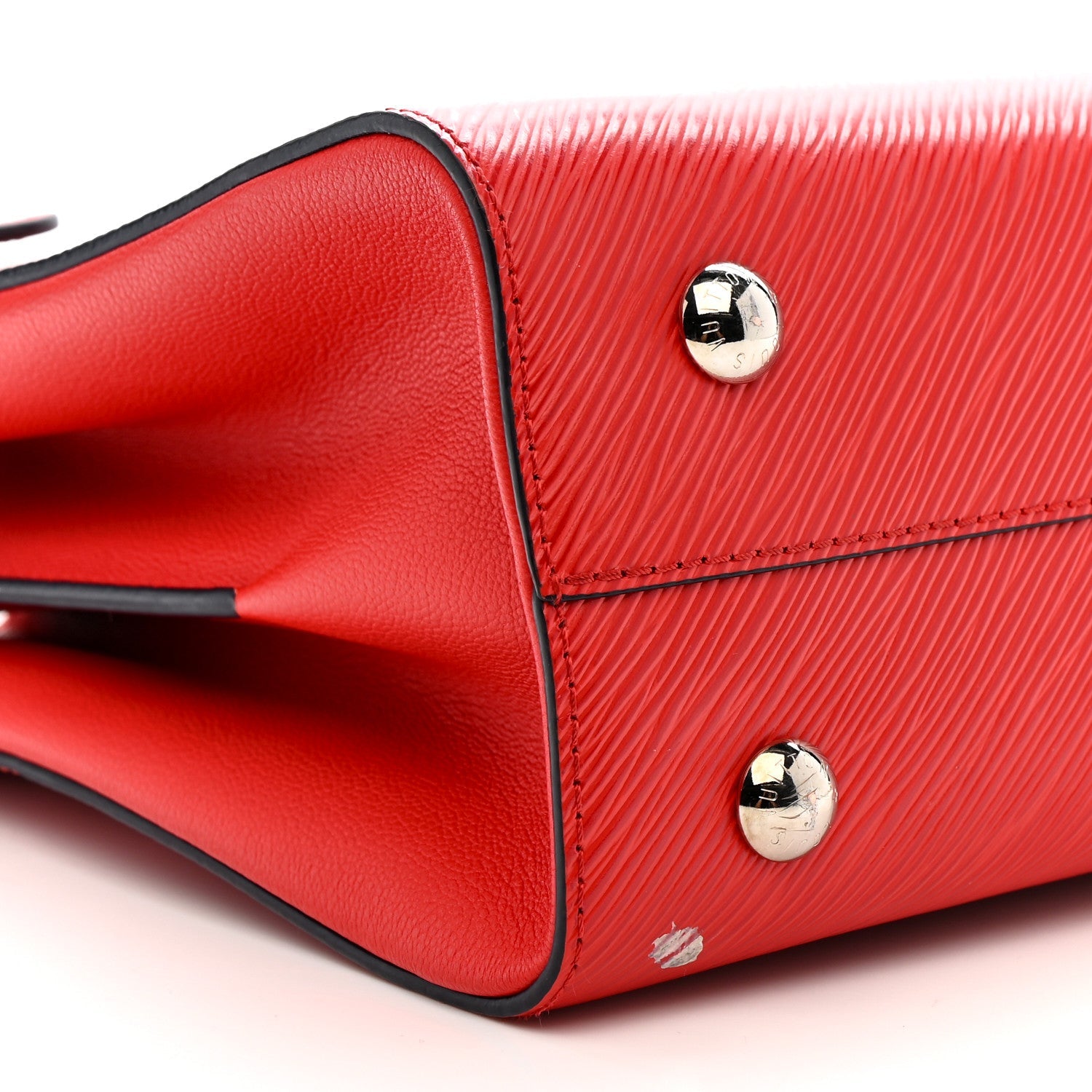 Epi Twist Tote Coquelicot