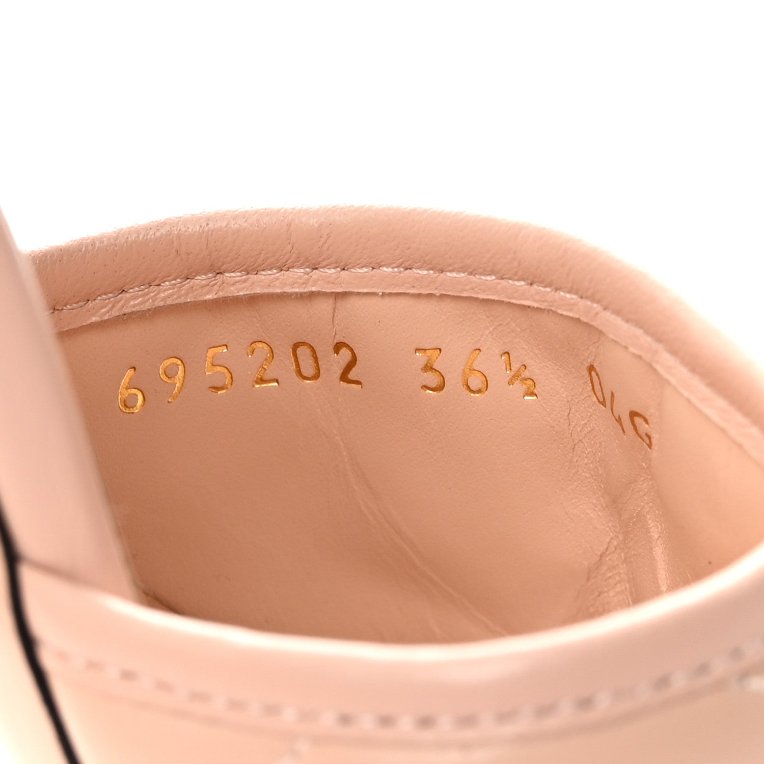 Nappa Matelasse GG Marmont 55mm Slide Sandals 36.5 Skin Rose