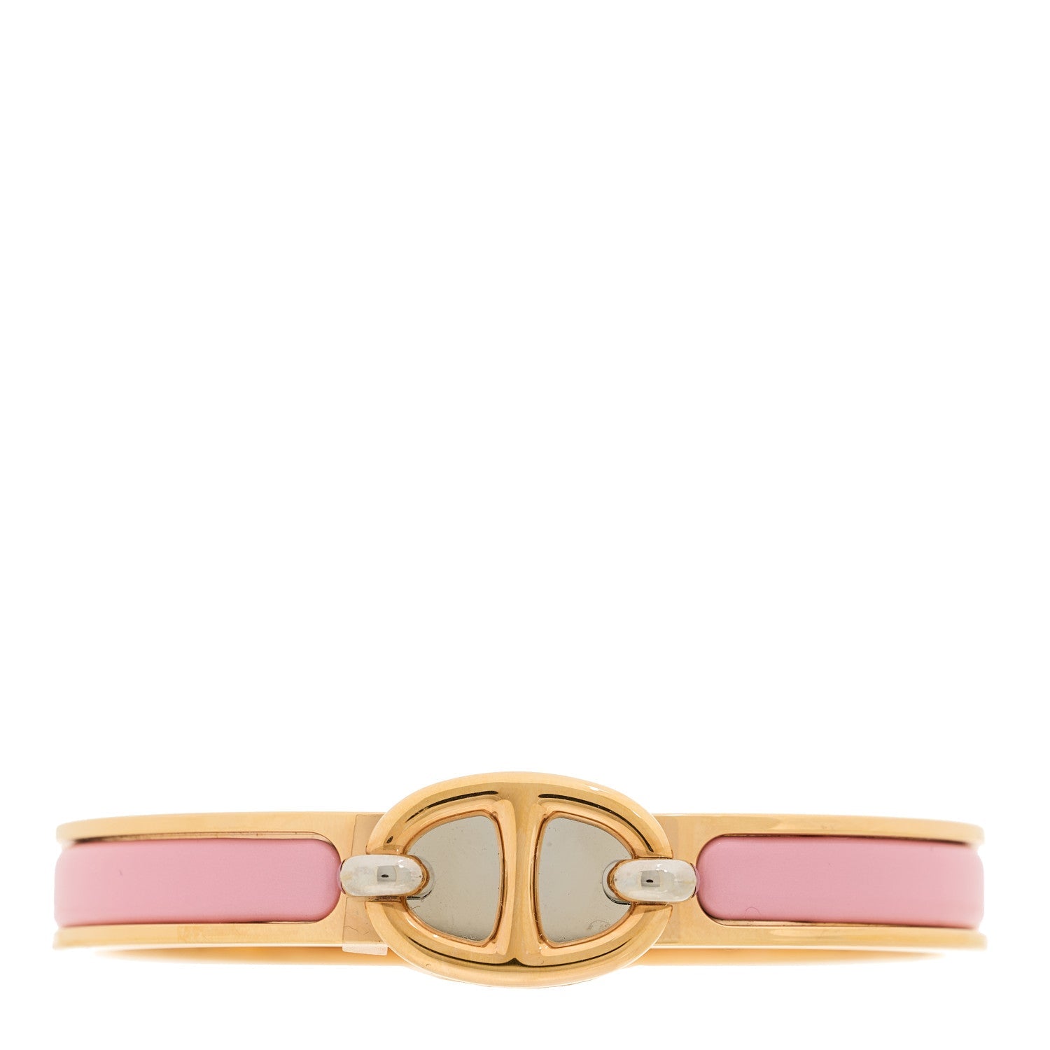 Enamel Mini Clic Chaine d'Ancre Bracelet PM Rose Candeur