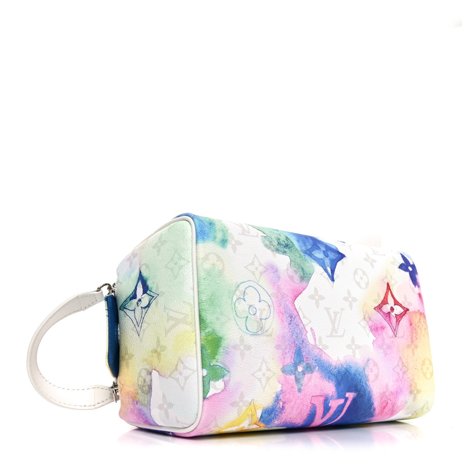 Monogram Watercolor Dopp Kit Toilet Pouch Multicolor