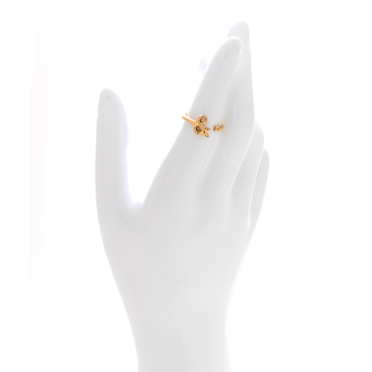 LV And Me Ampersand Ring S 50 5.5 Gold
