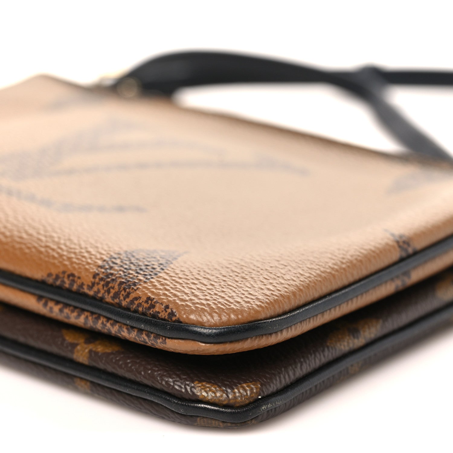 Reverse Monogram Giant Double Zip Pochette