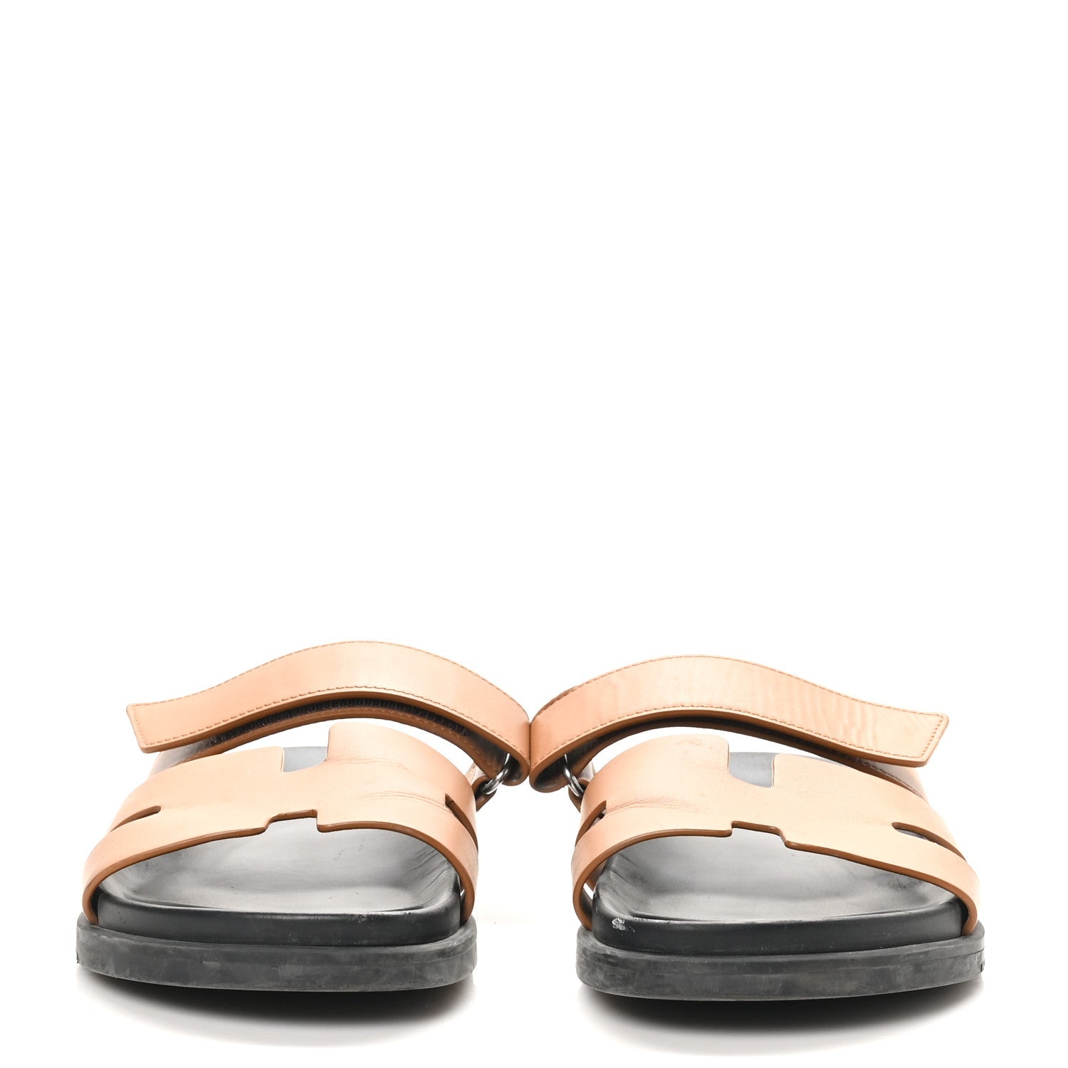 Calfskin Mens Chypre Sandals 40 Naturel