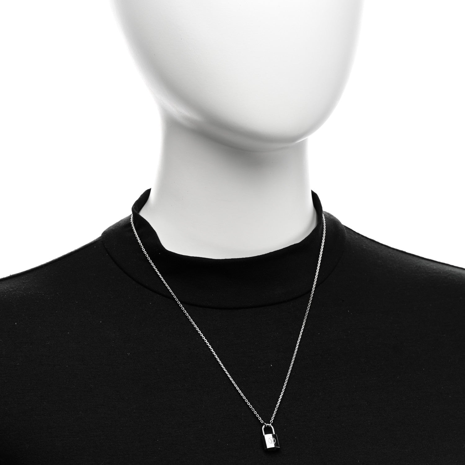 Sterling Silver Lockit Necklace
