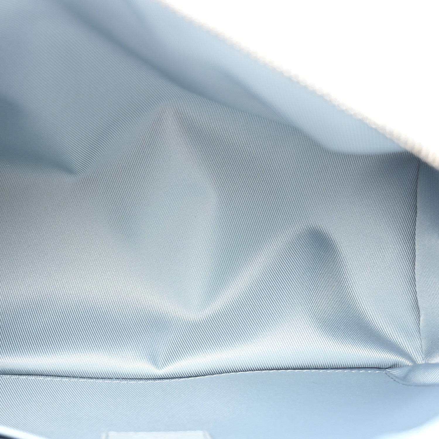 Grained Calfskin Aerogram City Keepall Cloud Blue