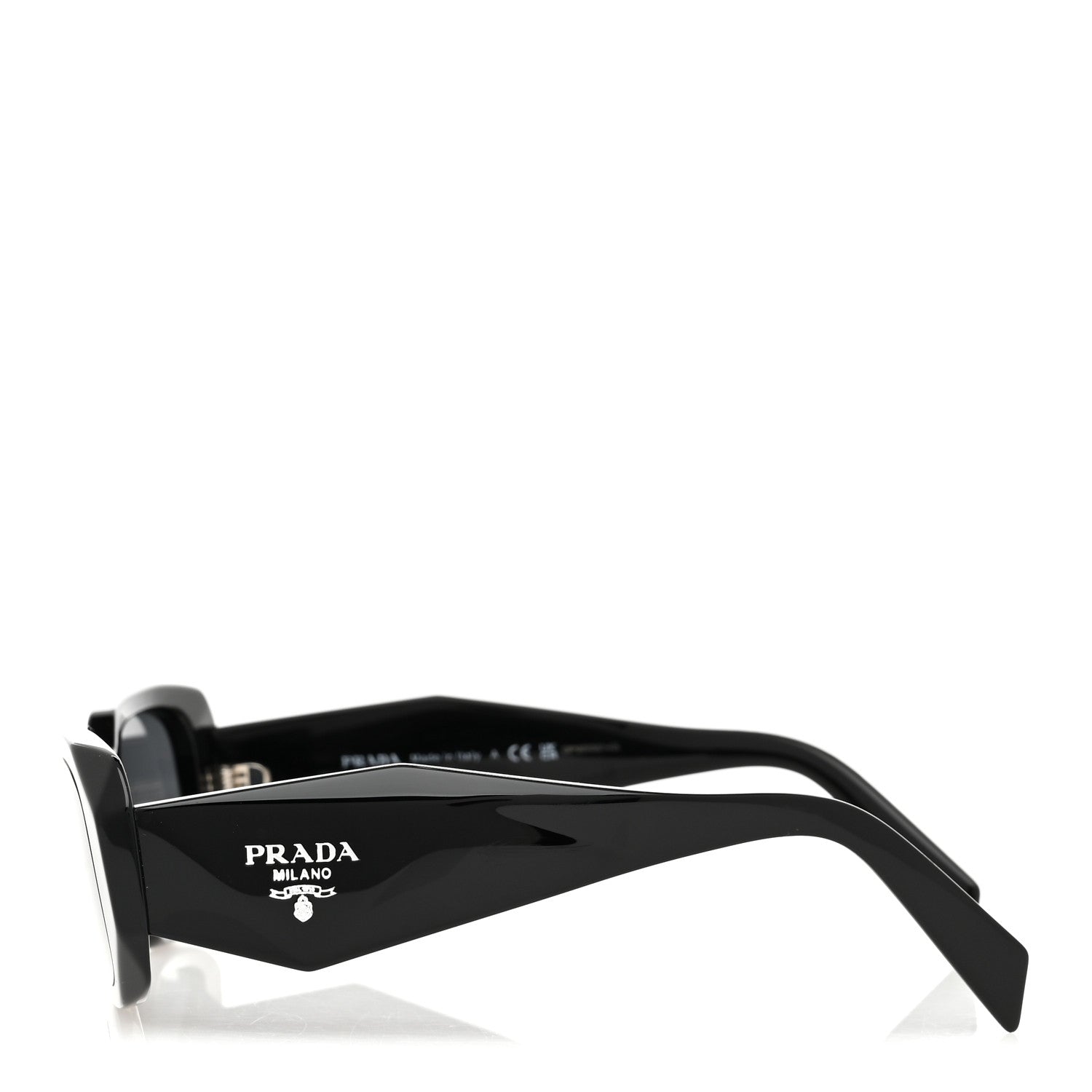 Acetate Symbole Sunglasses SPR 17W Black