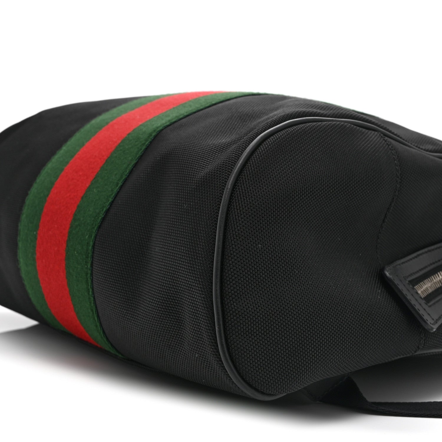 Techno Canvas Web Backpack Black