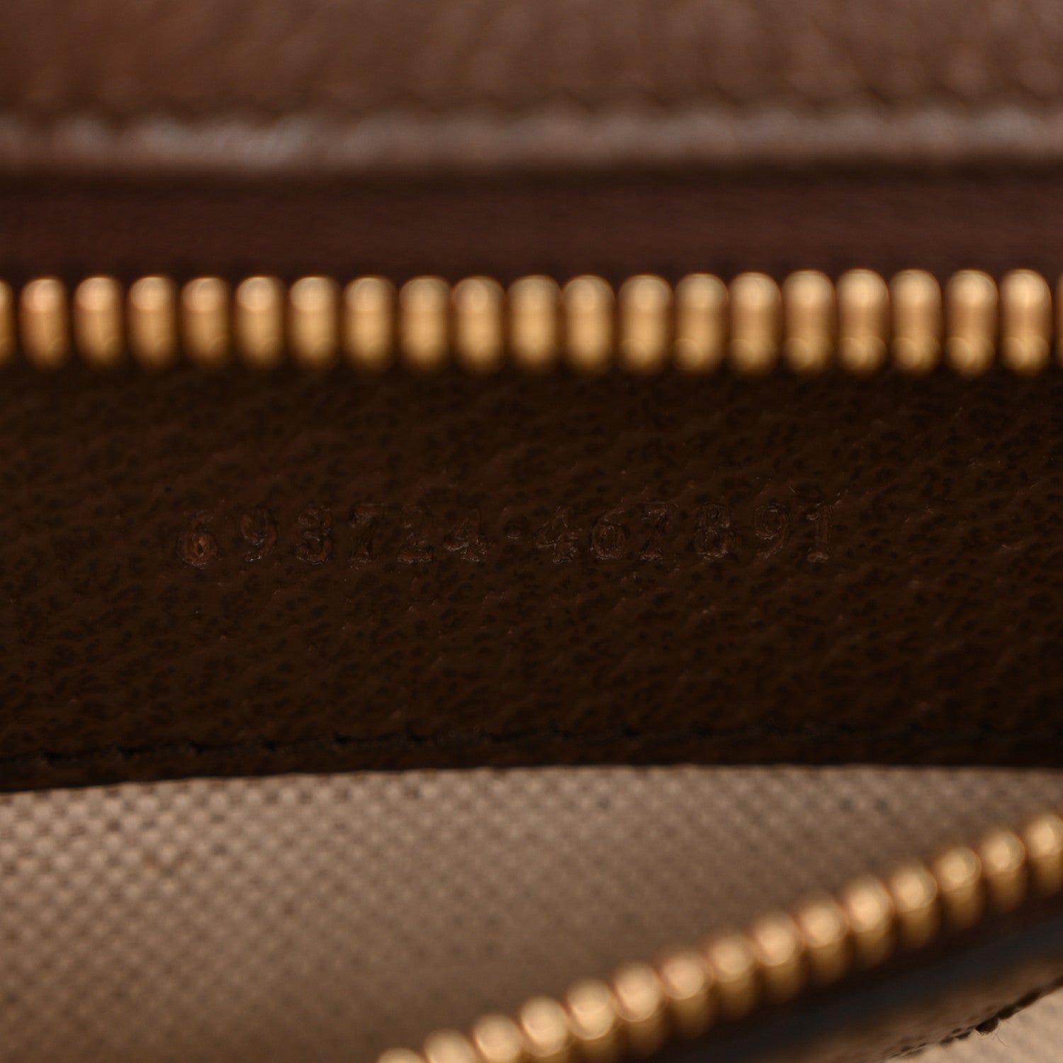 Monogram Jumbo GG Textured Dollar Calfskin Web Small Ophidia Slip Handle Tote Beige Ebony New Acero