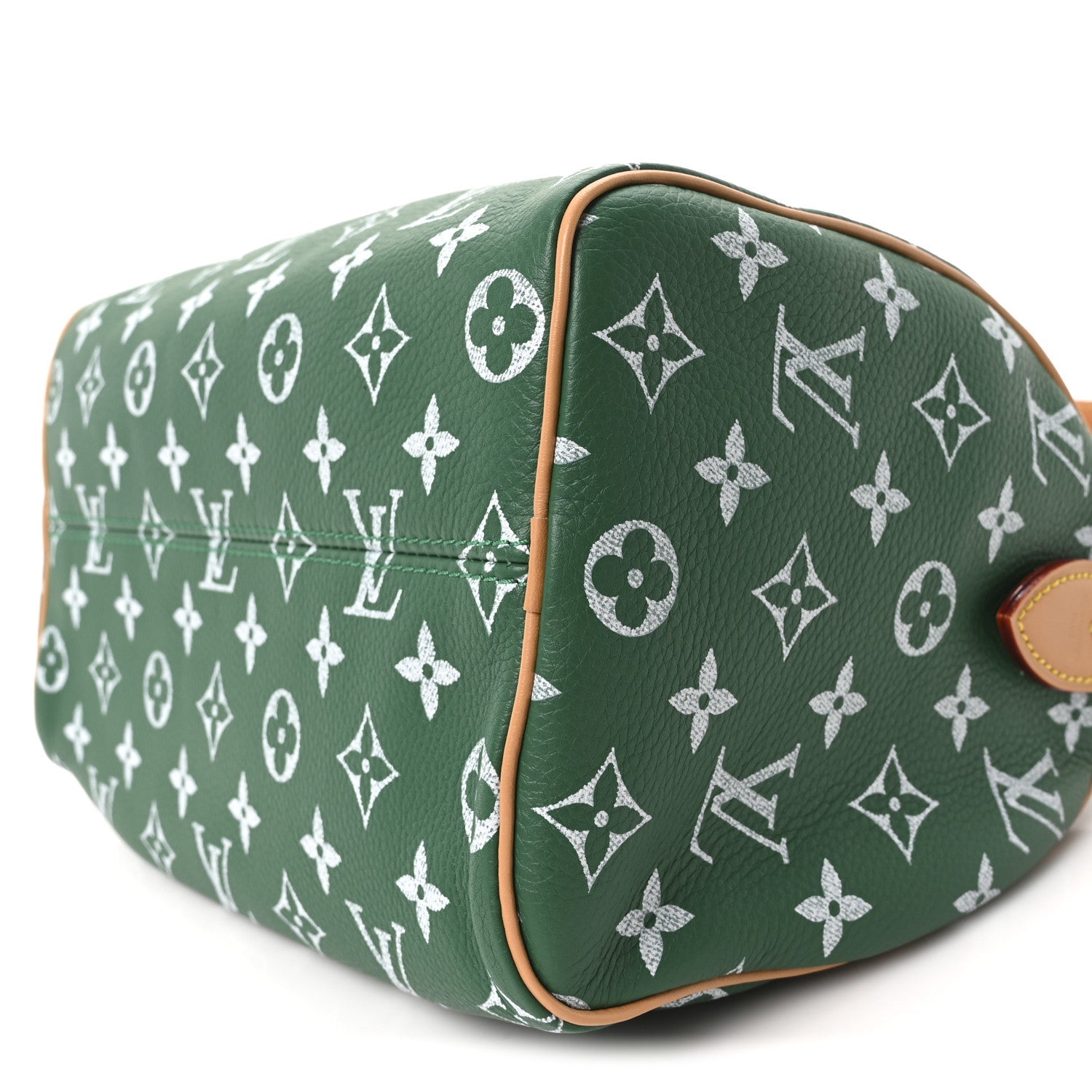 Calfskin Monogram Speedy P9 Bandouliere 25 Green