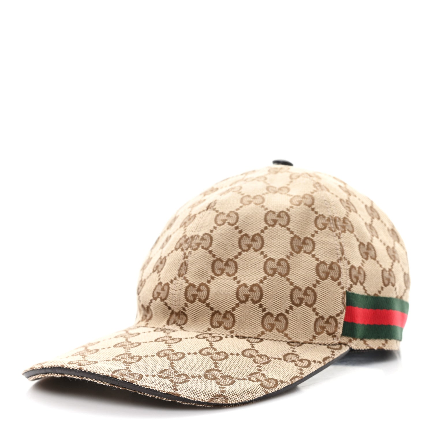 Monogram Web Baseball Hat M Beige Cocoa