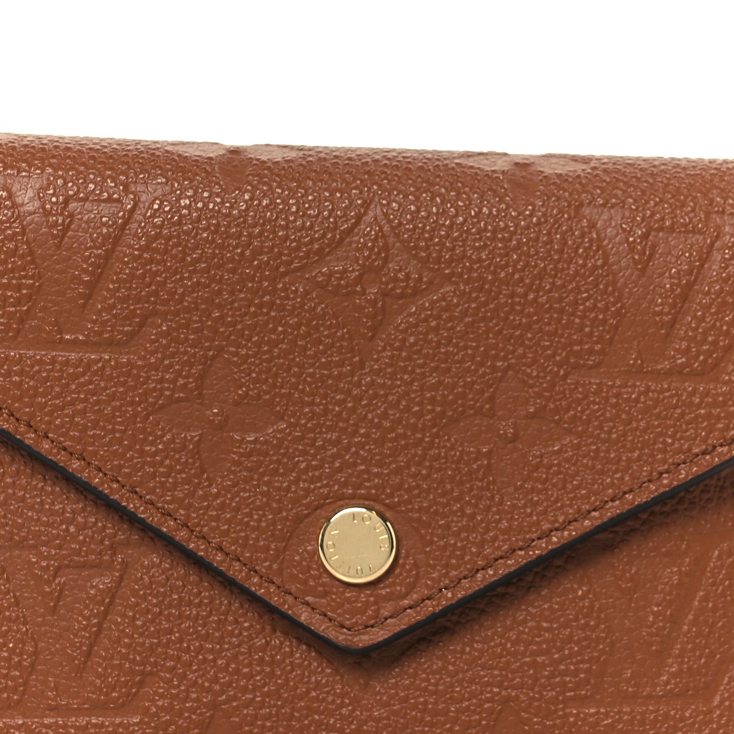 Empreinte Victorine Wallet Cognac