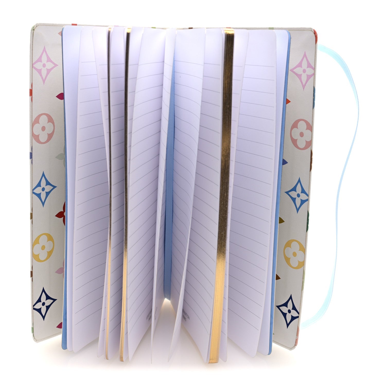 LV x TM Monogram Multicolor Jane Notebook MM White